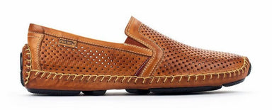 'Jerez' geperforeerde herenloafer - Bruin - Chaplinshoes'Jerez' geperforeerde herenloafer - BruinPikolinos