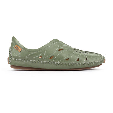 Geperforeerde zomerloafer voor dames 'Jerez' - groen - ChaplinshoesGeperforeerde zomerloafer voor dames 'Jerez' - groenPikolinos