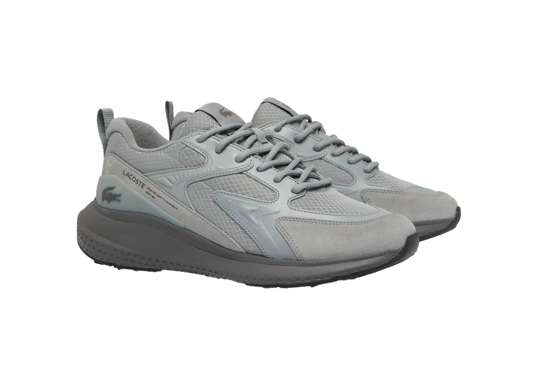 Zapatilla deportiva con cordones para hombre 'L003 Evo' - Gris - ChaplinshoesZapatilla con cordones para hombre 'L003 Evo' - GrisLacoste