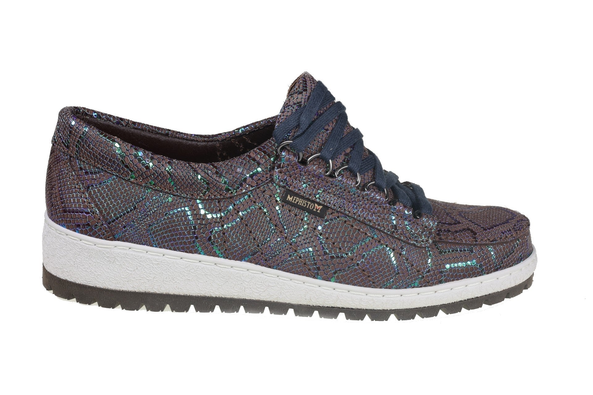 'Lady' women's lace - up shoe - Dark brown mix - Chaplinshoes'Lady' women's lace - up shoe - Dark brown mixMephisto