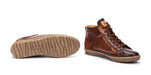 Damessneaker 'Lagos' met veters en ritssluiting - Bruin - ChaplinshoesDamessneakers met veters 'Lagos' en rits - BruinPikolinos