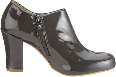 'Lion Cub' women's boot pump - Grey patent - Chaplinshoes'Lion Cub' women's boot pump - Grey patentClarks