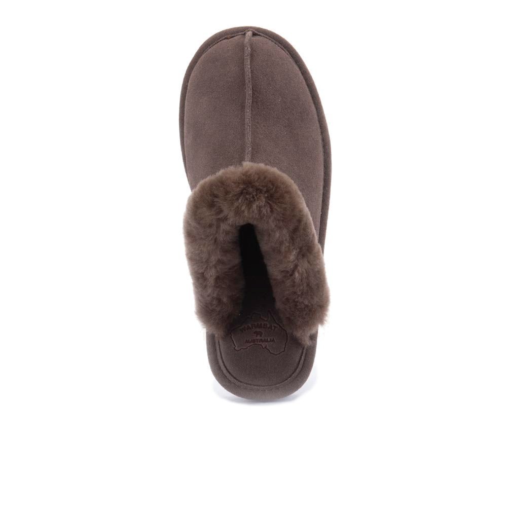 'Lismore' women's warmlined home slipper - Grey - Chaplinshoes'Lismore' women's warmlined home slipper - GreyWarmbat