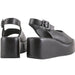 ´Loulou´ women´s platform sandal - Black - Chaplinshoes´Loulou´ women´s platform sandal - BlackHögl
