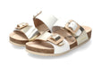 Damessandaal 'Madison' - Wit beige mix - ChaplinshoesDamessandaal 'Madison' - Wit beige mix Mephisto