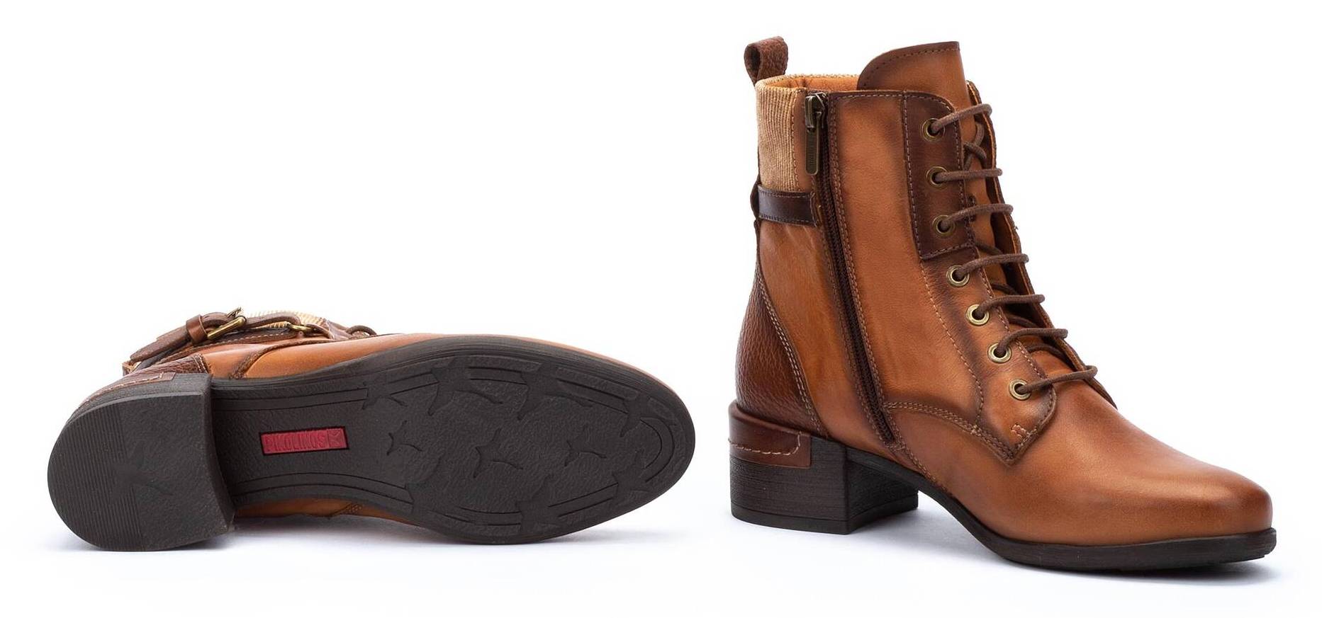 Stivaletto da donna 'Malaga' - Marrone - ChaplinshoesStivale da donna 'Malaga' - MarronePikolinos