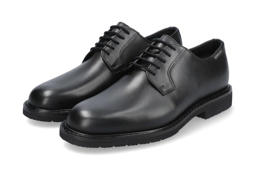 'Manko' men's goodyear handmade dressed lace - up shoe - black - Chaplinshoes'Manko' men's goodyear handmade dressed lace - up shoe - blackMephisto