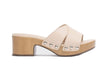 'Marta' women's slipper slide sandal - beige - Chaplinshoes'Marta' women's slipper slide sandal - beigeWonders
