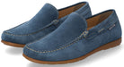 Mephisto ALGORAS Heren Mocassin - Blauw Suède - ChaplinschoenenMephisto ALGORAS Heren Mocassin - Blauw SuèdeMephisto