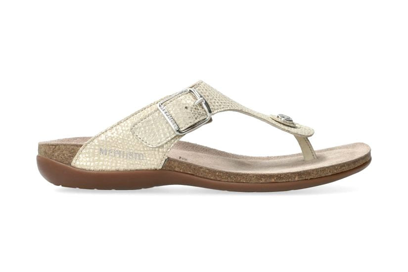 Sandale tong femme 'Alinda' - beige
