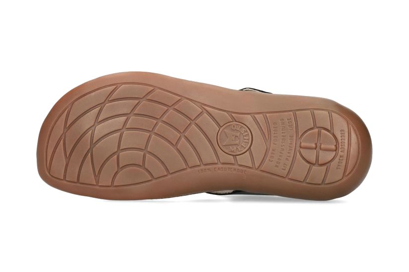 'Alinda' sandalia de dedo para mujer - negro