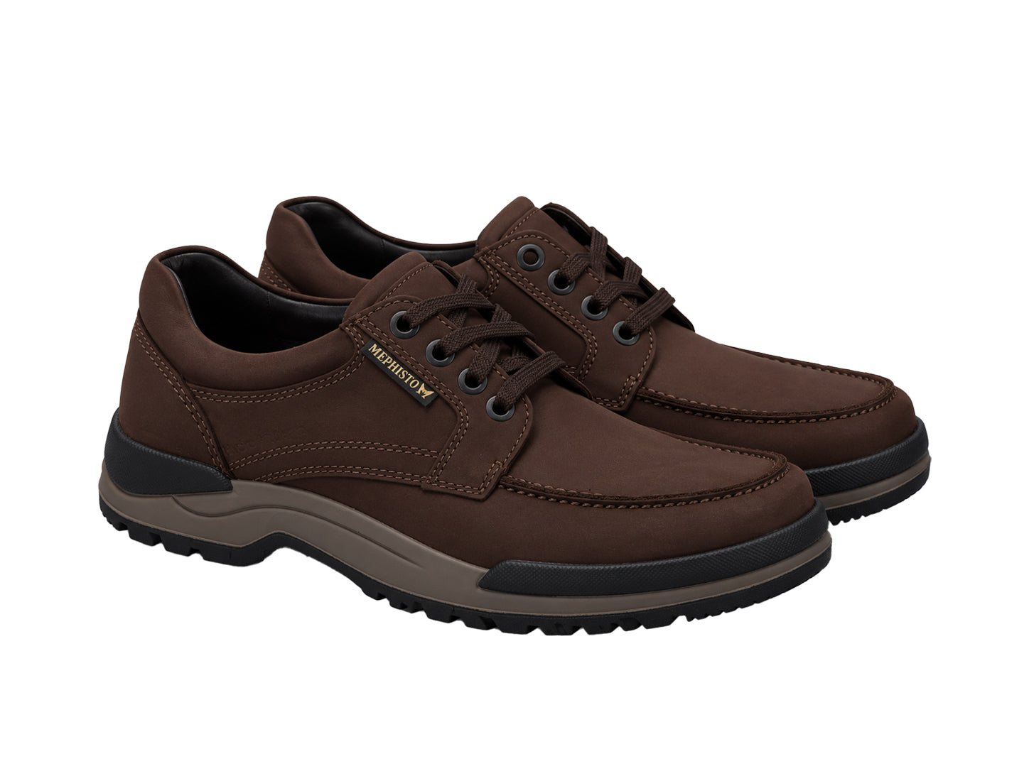 Charles Men's Lace-Up Shoes - Brown