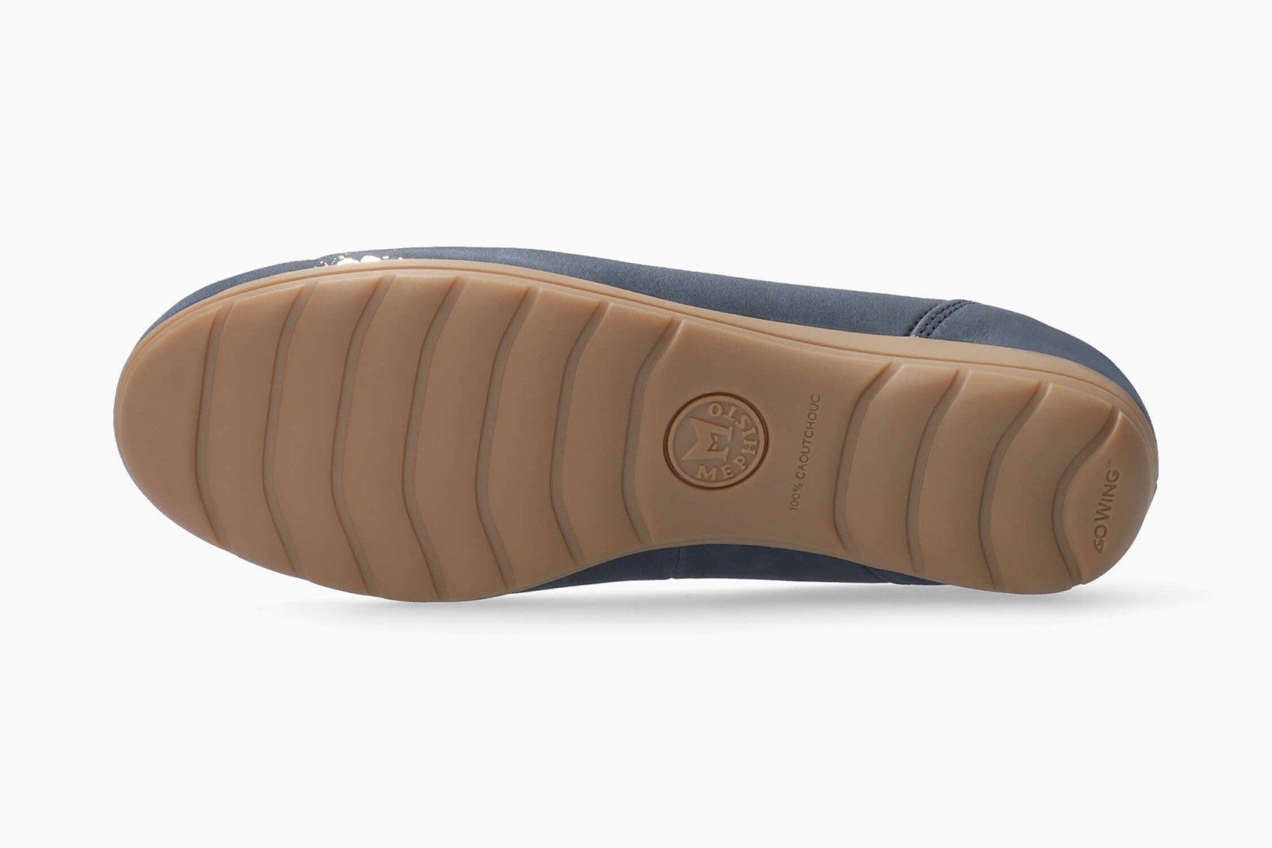 Mephisto Elina Nubuck Balletpumps voor Dames - Blauw - ChaplinschoenenMephisto Elina Nubuck Balletpumps voor Dames - BlauwMephisto