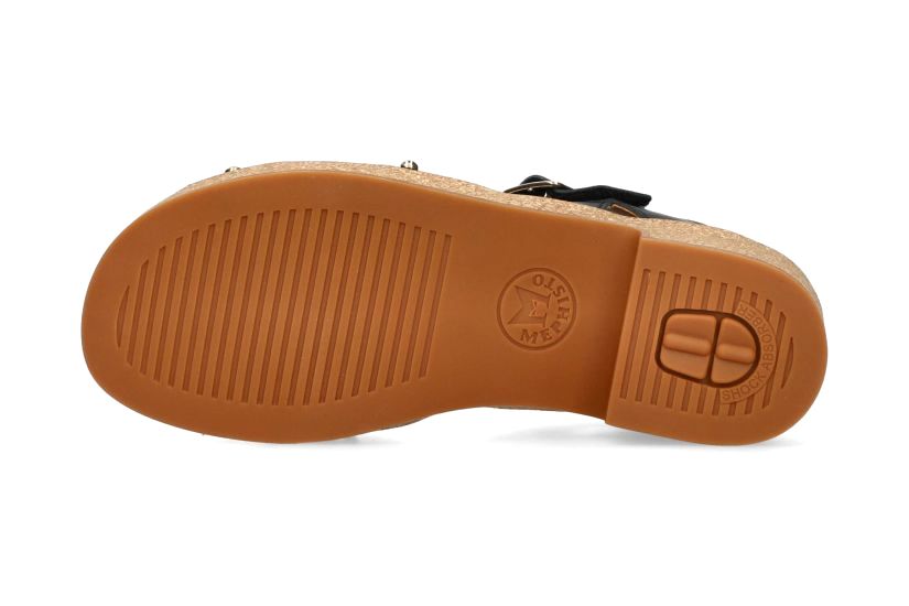 Sandale femme 'Fedora' - noir