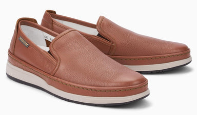 Mephisto Hadrian bruin leren slip-on schoen voor heren - ChaplinshoesMephisto Hadrian bruin leren slip-on schoen voor herenMephisto