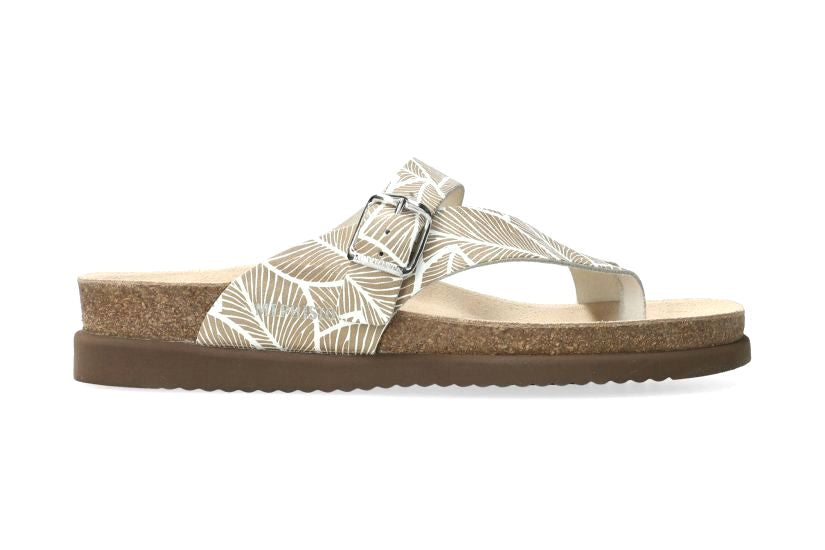 'Helen' women's slide sandal - beige mix