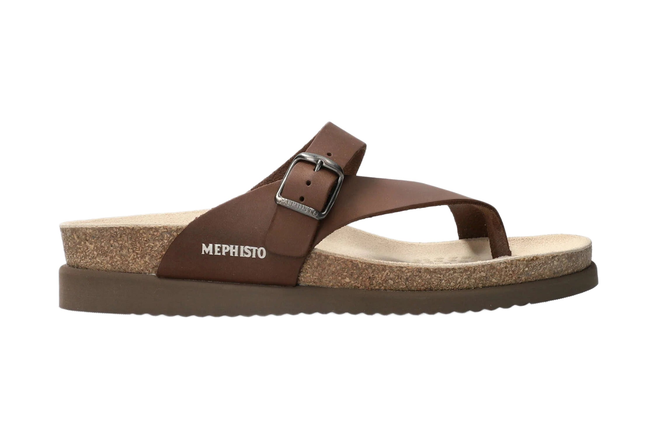 Sandale tong pour femme 'Helen' - marron