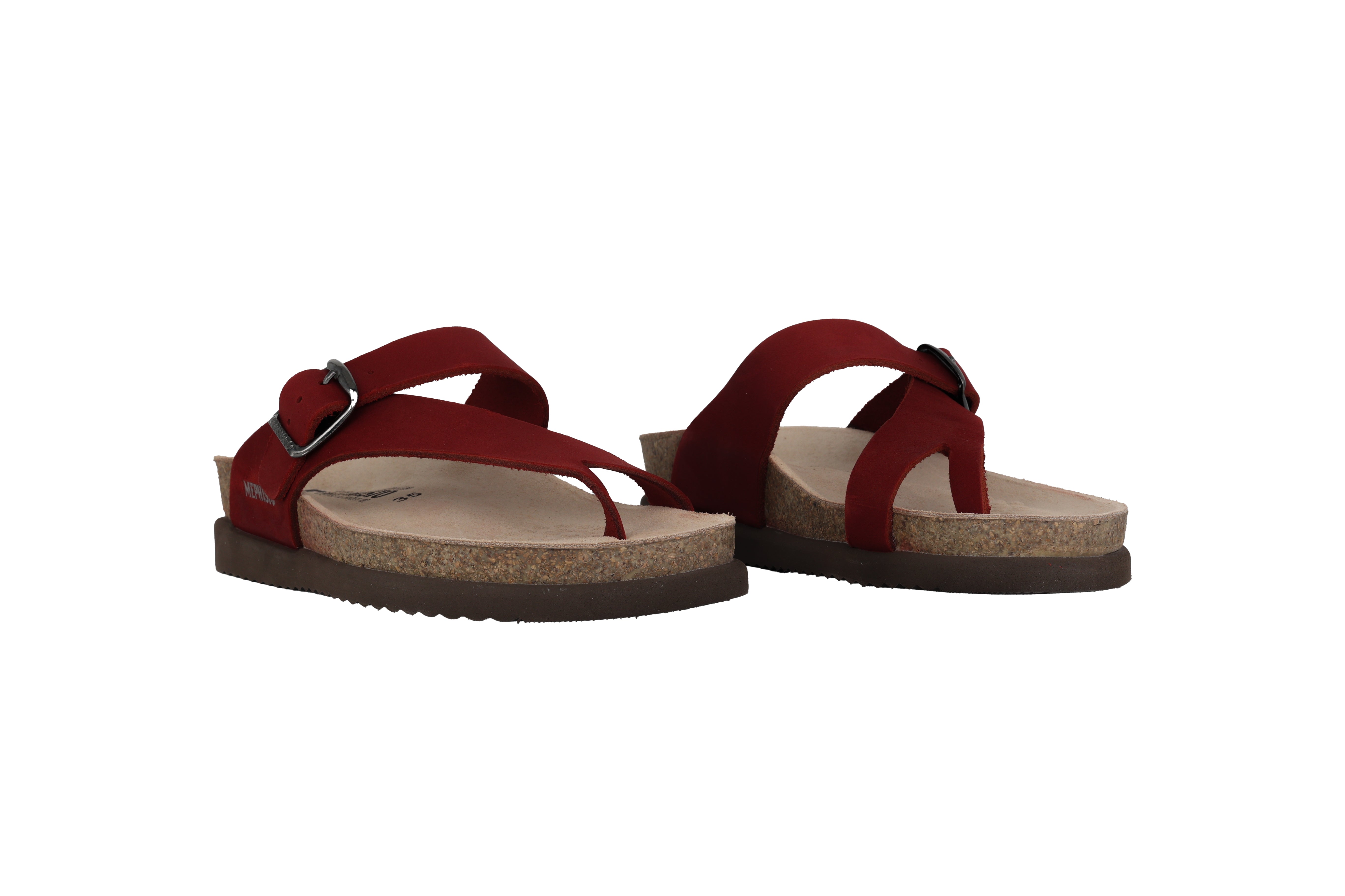 'Helen' sandal med stringtrosor för kvinnor - röd