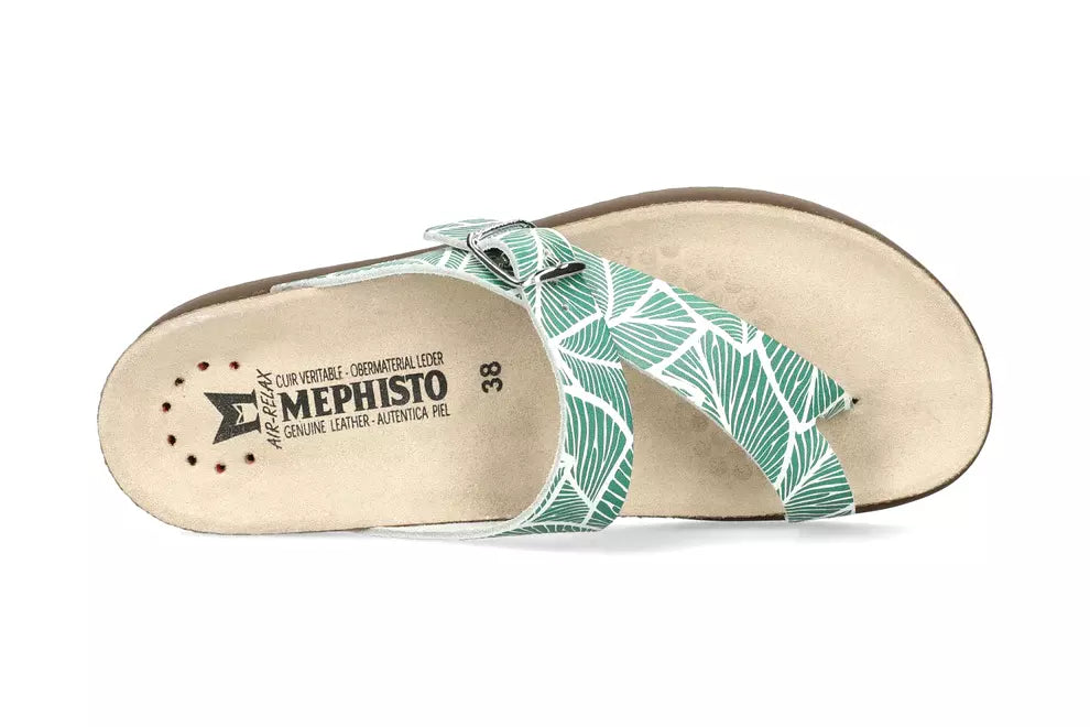 Zehensandale 'Helen' für Damen – grün