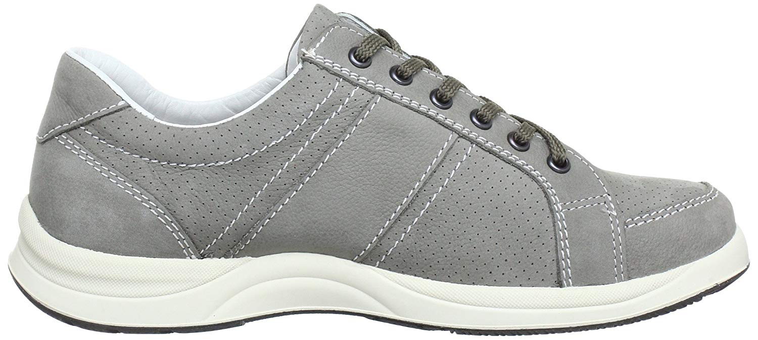 Mephisto HERO PERF lichtgrijze nubuck sportieve veterschoen voor heren - ChaplinshoesMephisto HERO PERF lichtgrijze nubuck sportieve veterschoen voor herenMephisto