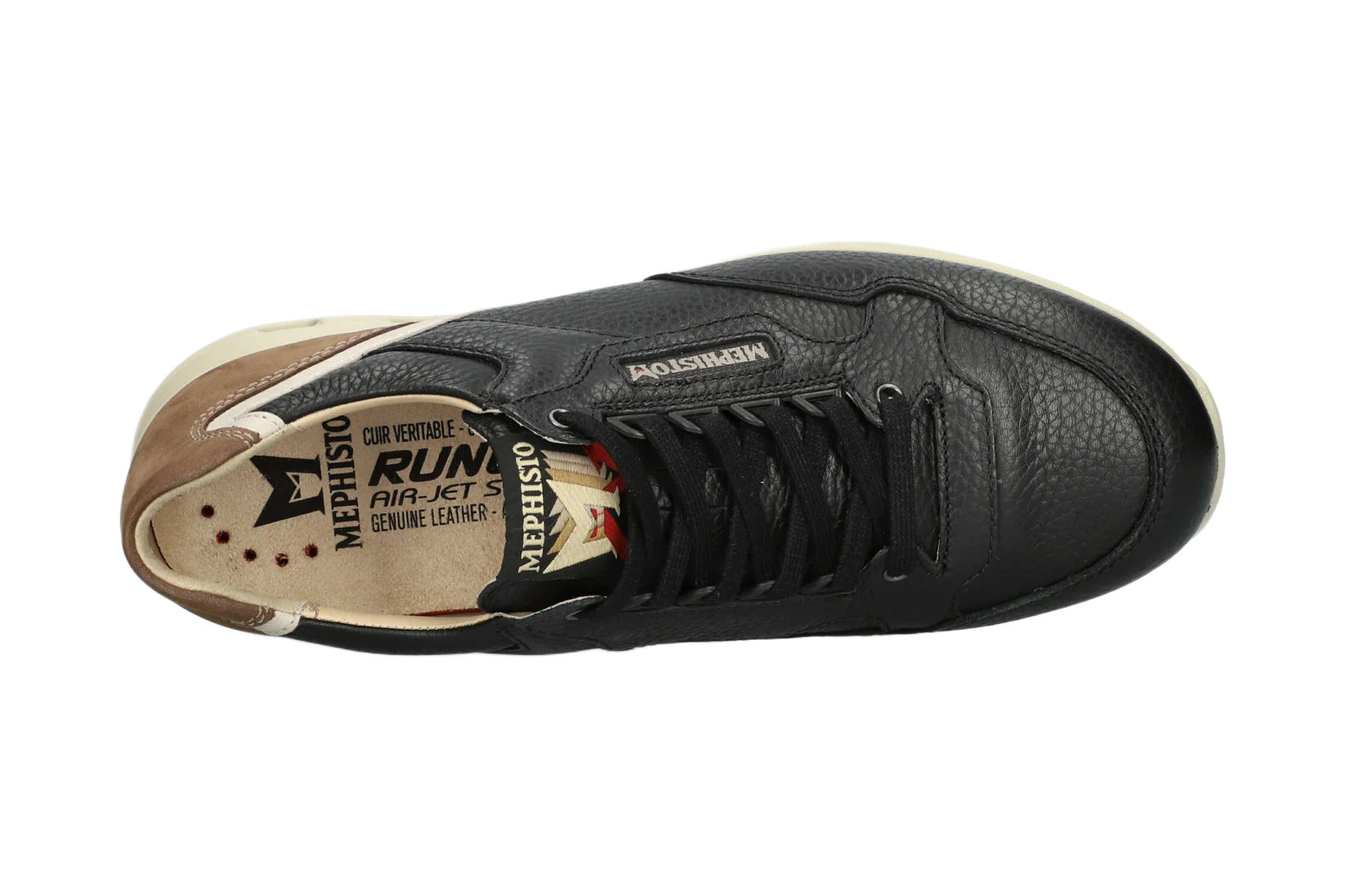 Herren-Schnürsneaker 'Jansen' - Schwarz