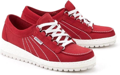 Mephisto LADY MAYA Lace - up Shoe For Women - Red Nubuck - ChaplinshoesMephisto LADY MAYA Lace - up Shoe For Women - Red NubuckMephisto