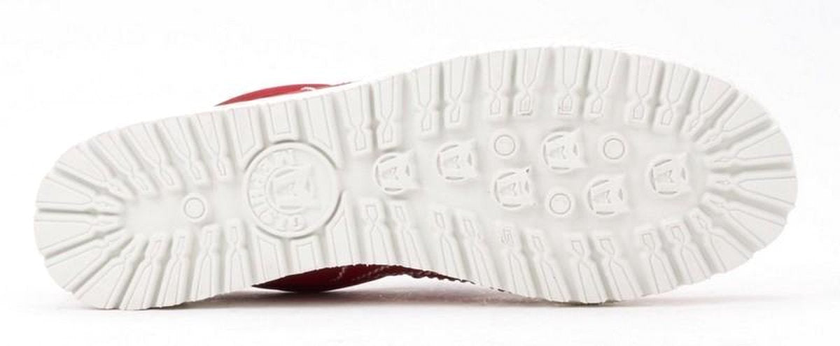 Mephisto LADY MAYA Veterschoen Dames - Rood Nubuck - ChaplinschoenenMephisto LADY MAYA Veterschoen Dames - Rood NubuckMephisto