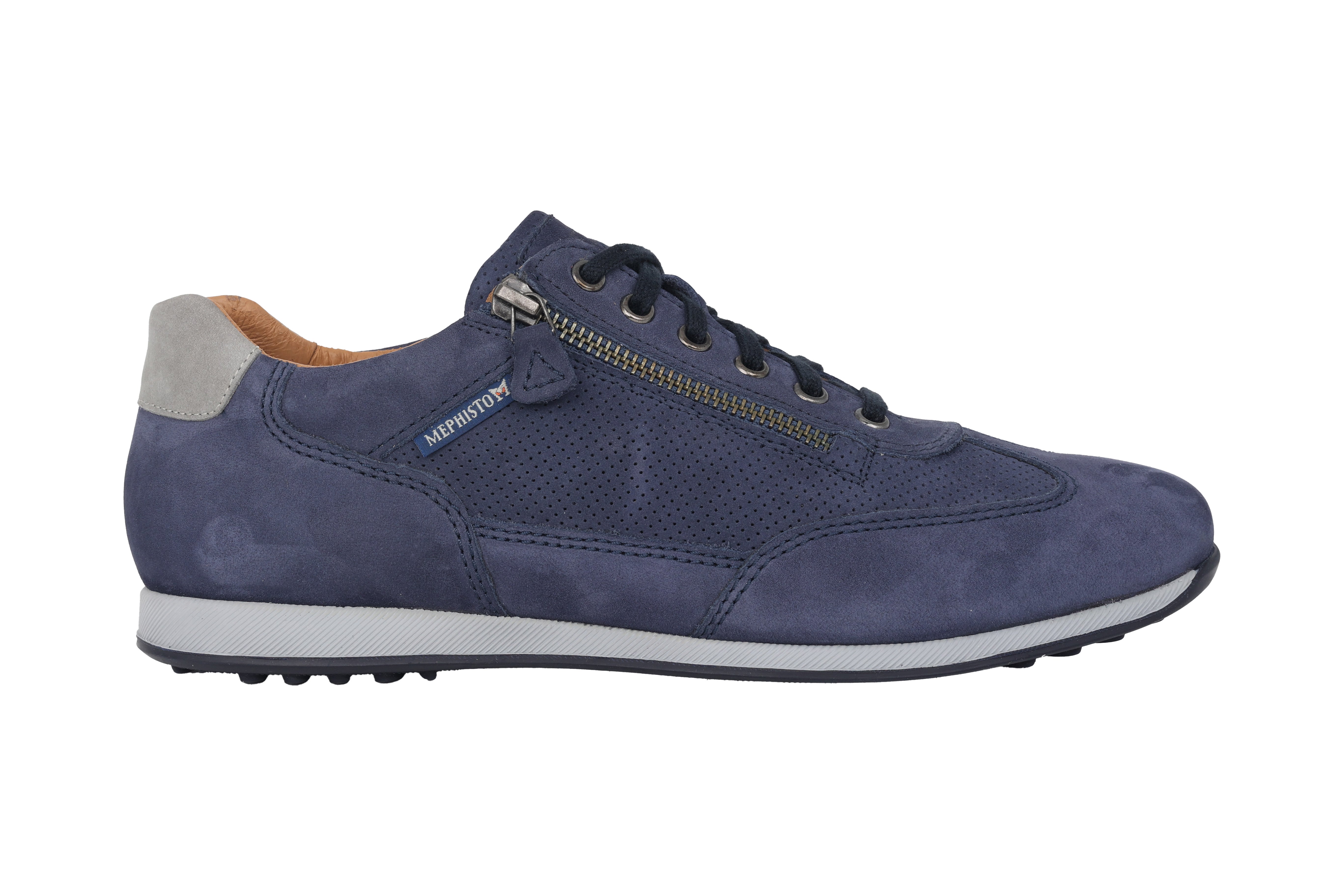 Sneaker à lacets pour homme 'Leon' - bleu