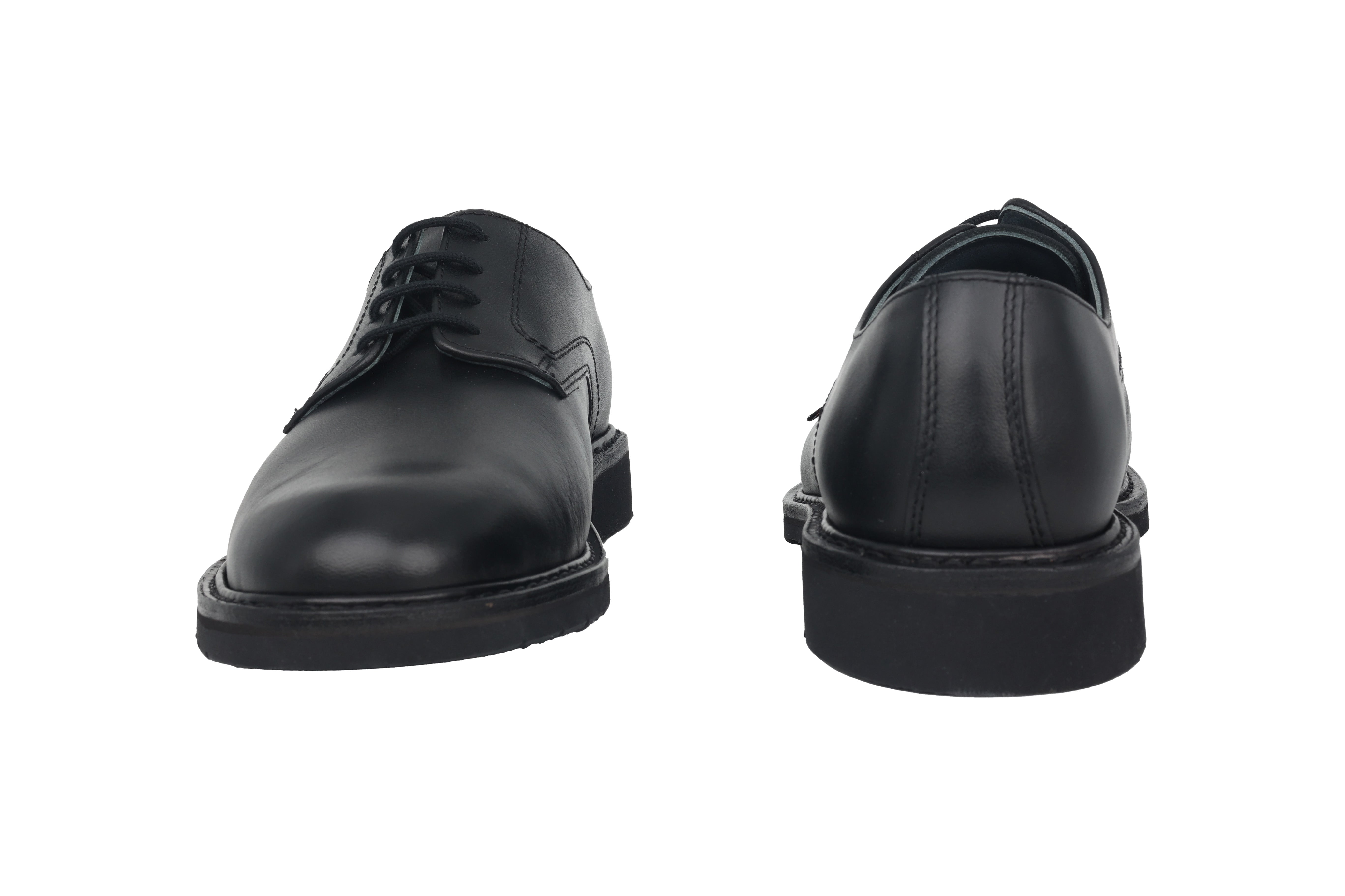 Sapatos masculinos goodyear com cadarços feitos à mão 'Marlon' - preto