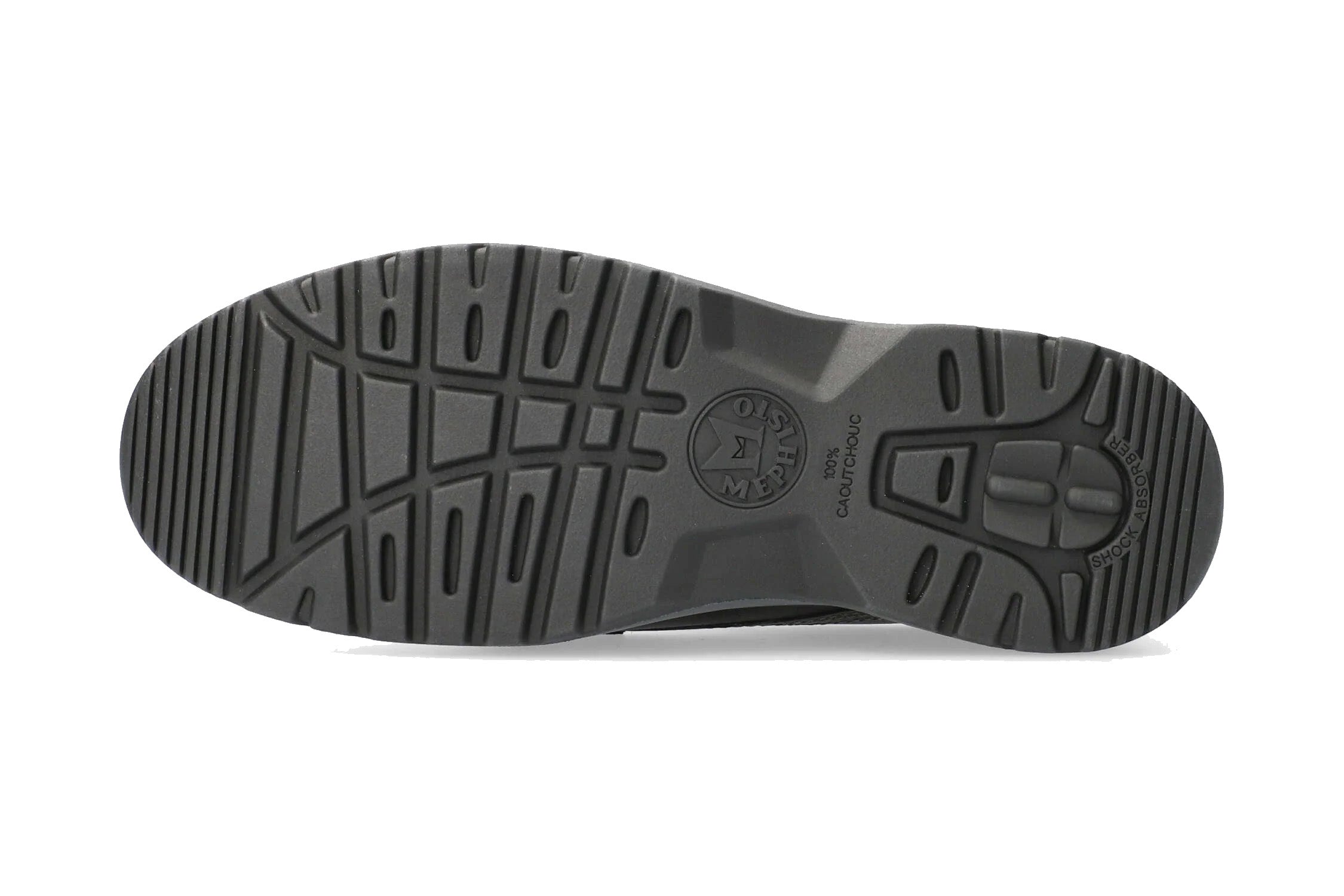 Sapato masculino com cadarço 'Charles' - Preto