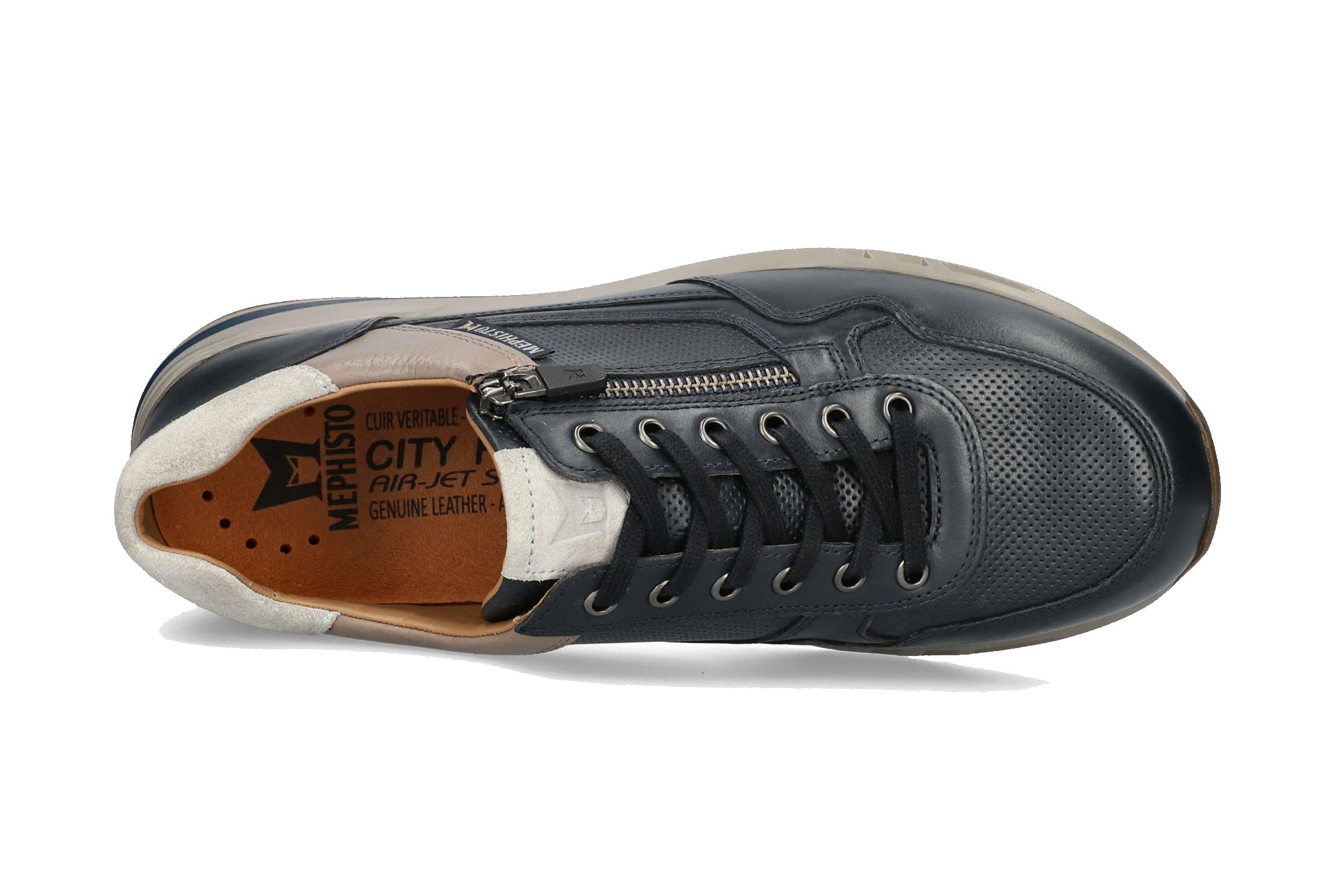 Bradley Men's Lace-Up Shoes - Blue