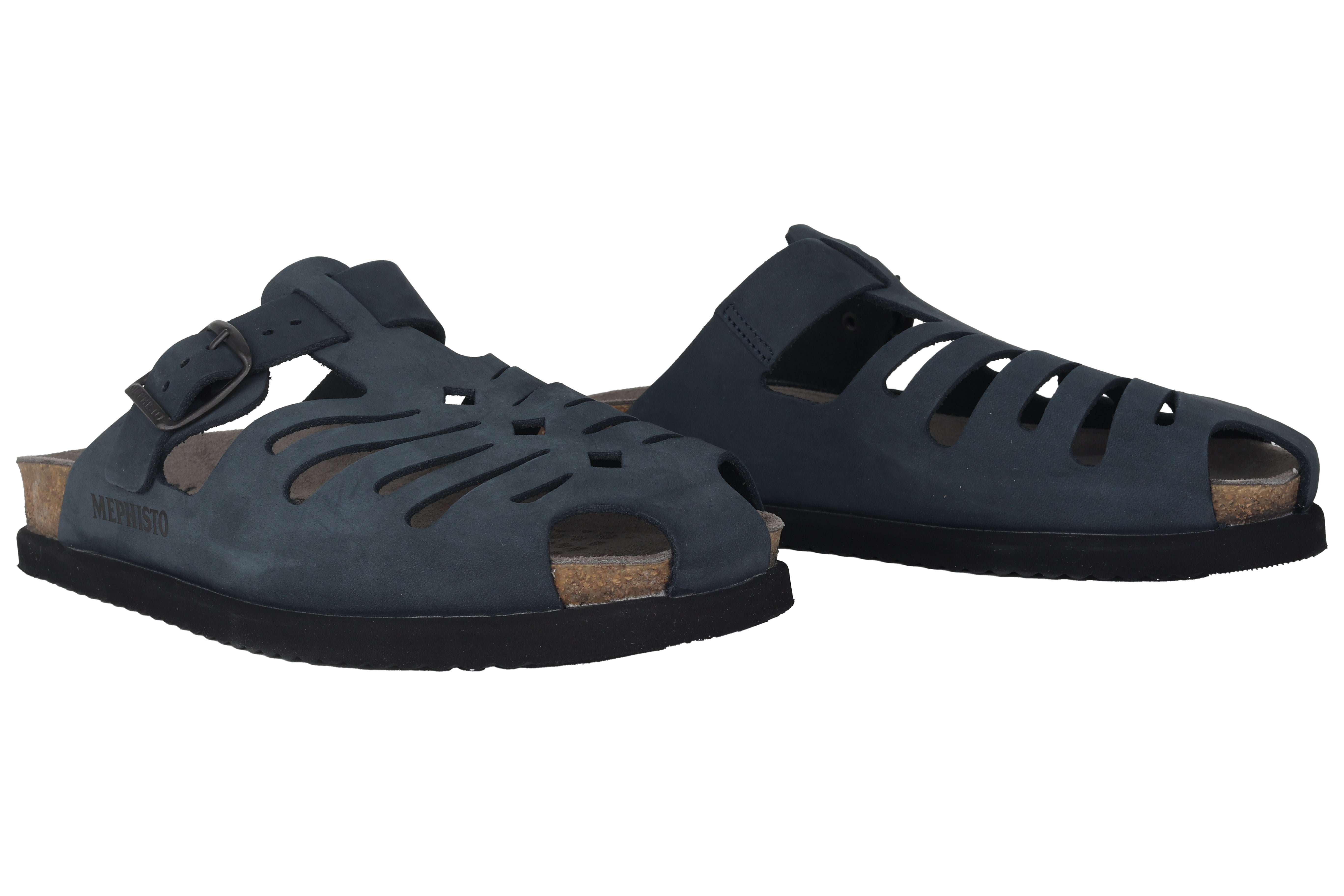 'Nikos' men's clog sandal - navy