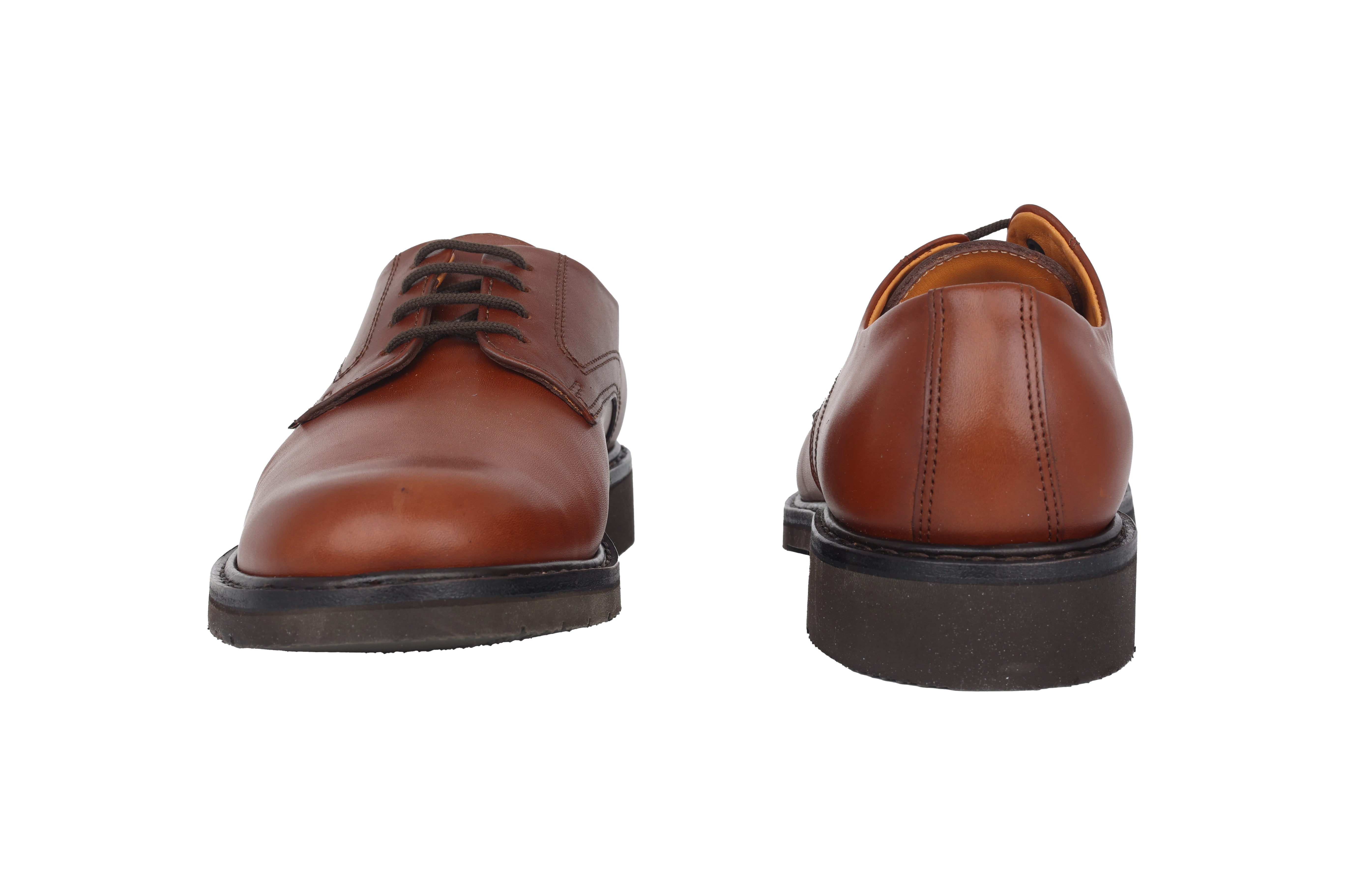 Pánská ručně šněrovaná obuv 'Marlon' goodyear - kaštanově hnědá