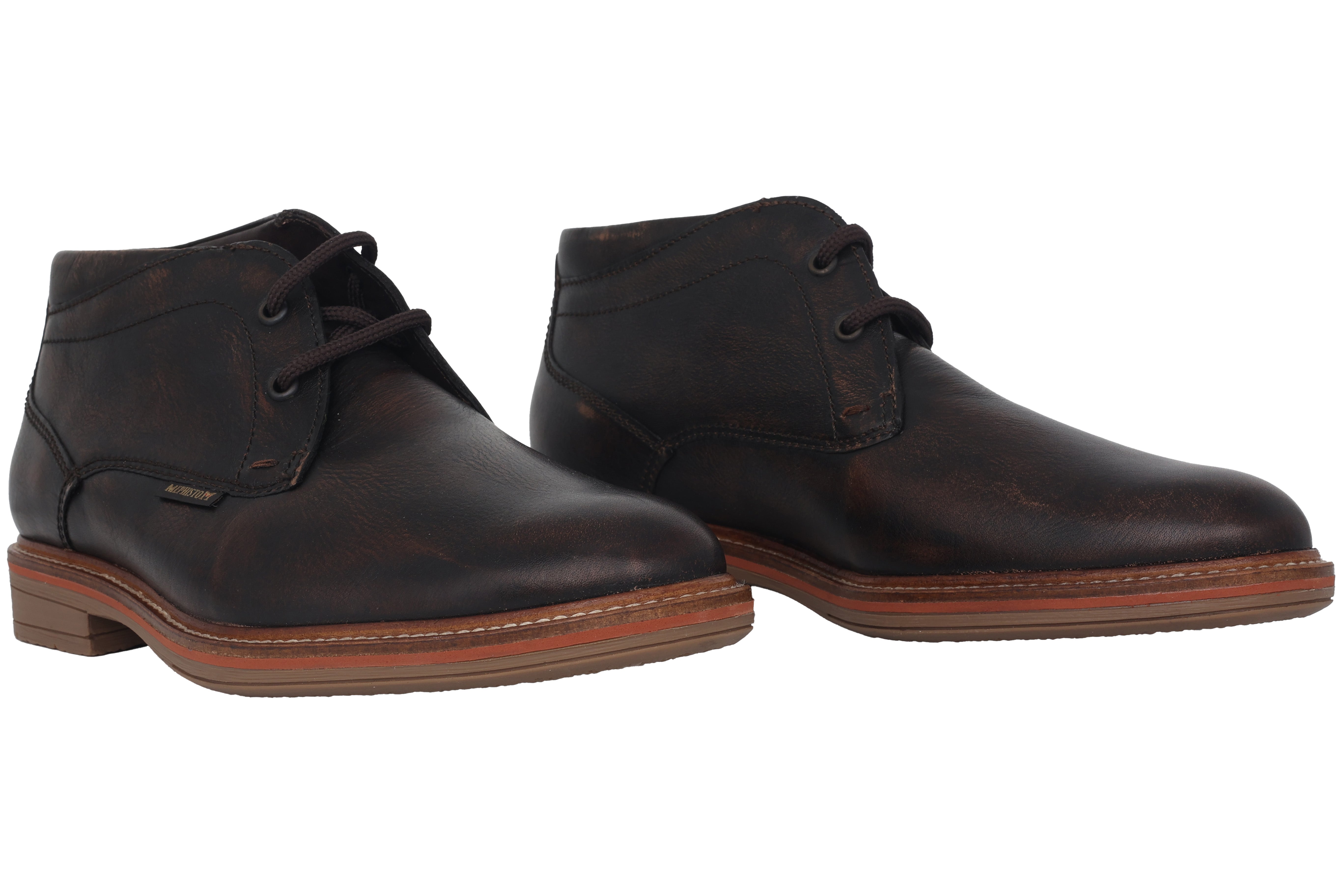 Heren enkellaars 'Walfred' - bruin