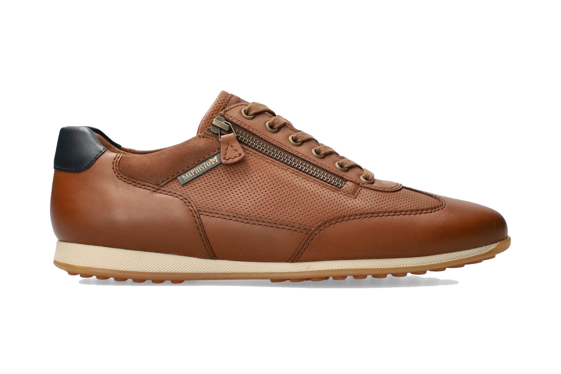 'Leon' herrsneaker - brun