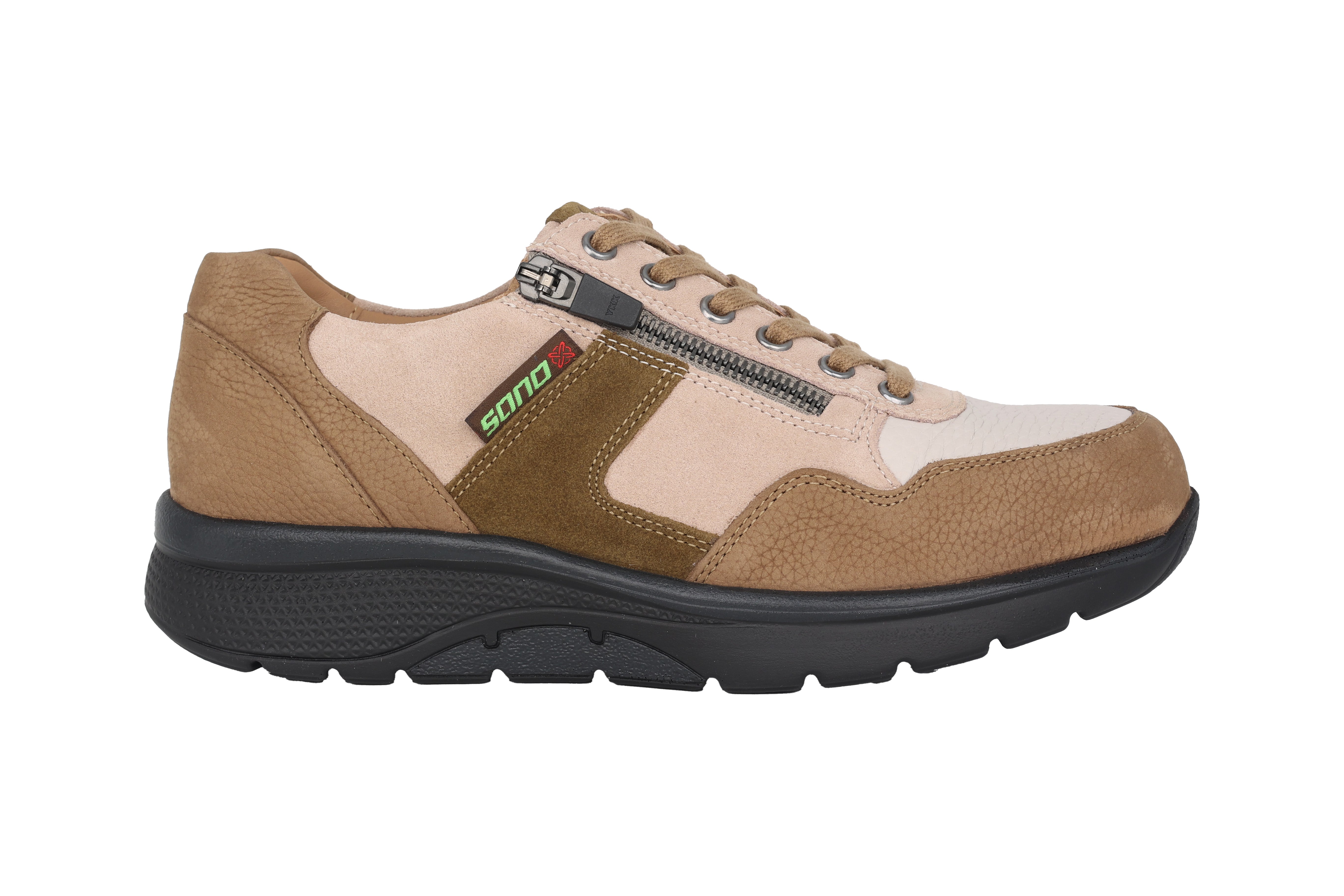 Rollschuh-Schnürsneaker 'Amory' für Herren mit weiter Passform (H), braun