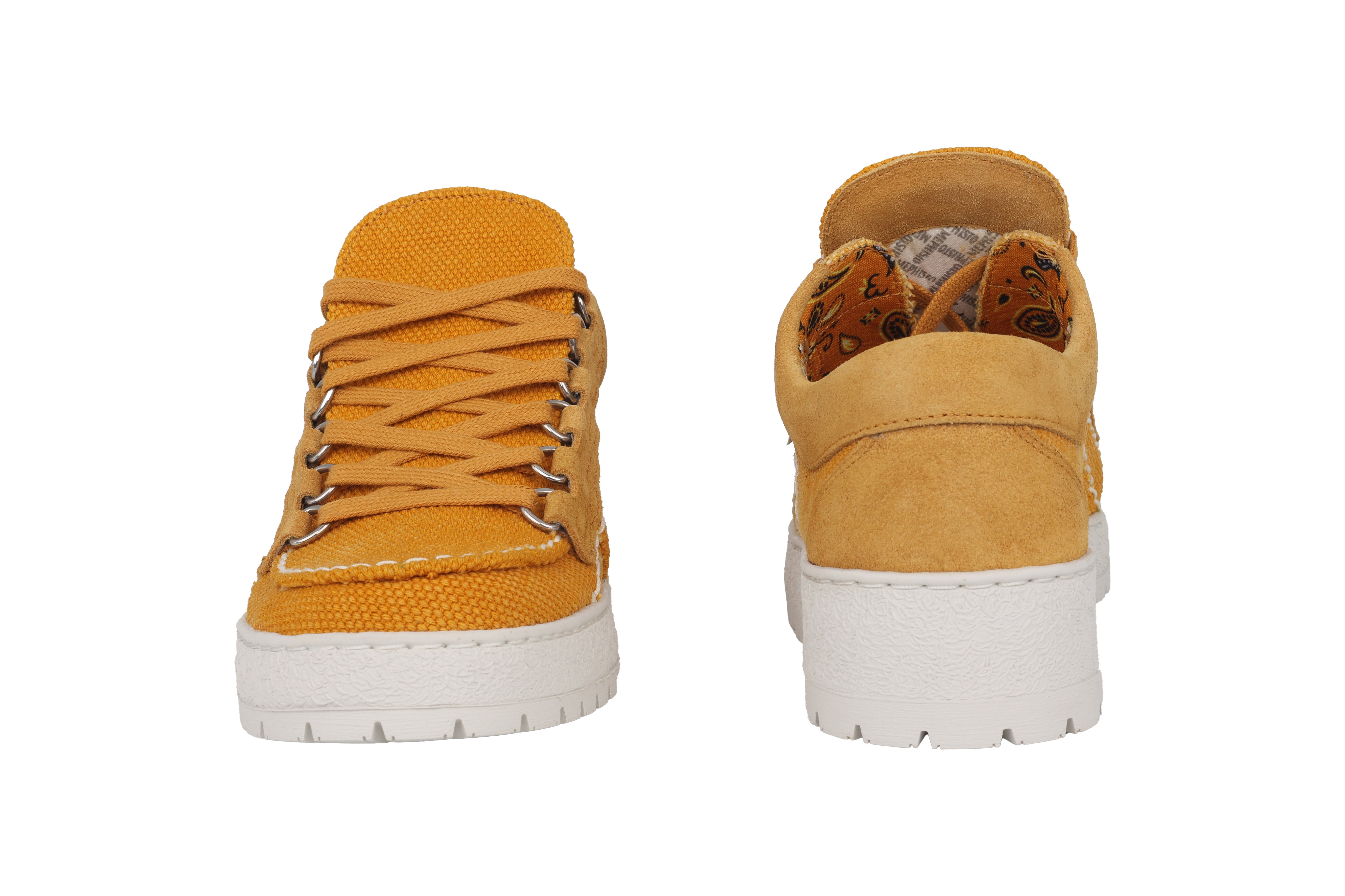 'Rainbow Sun' herenveterschoen - geel