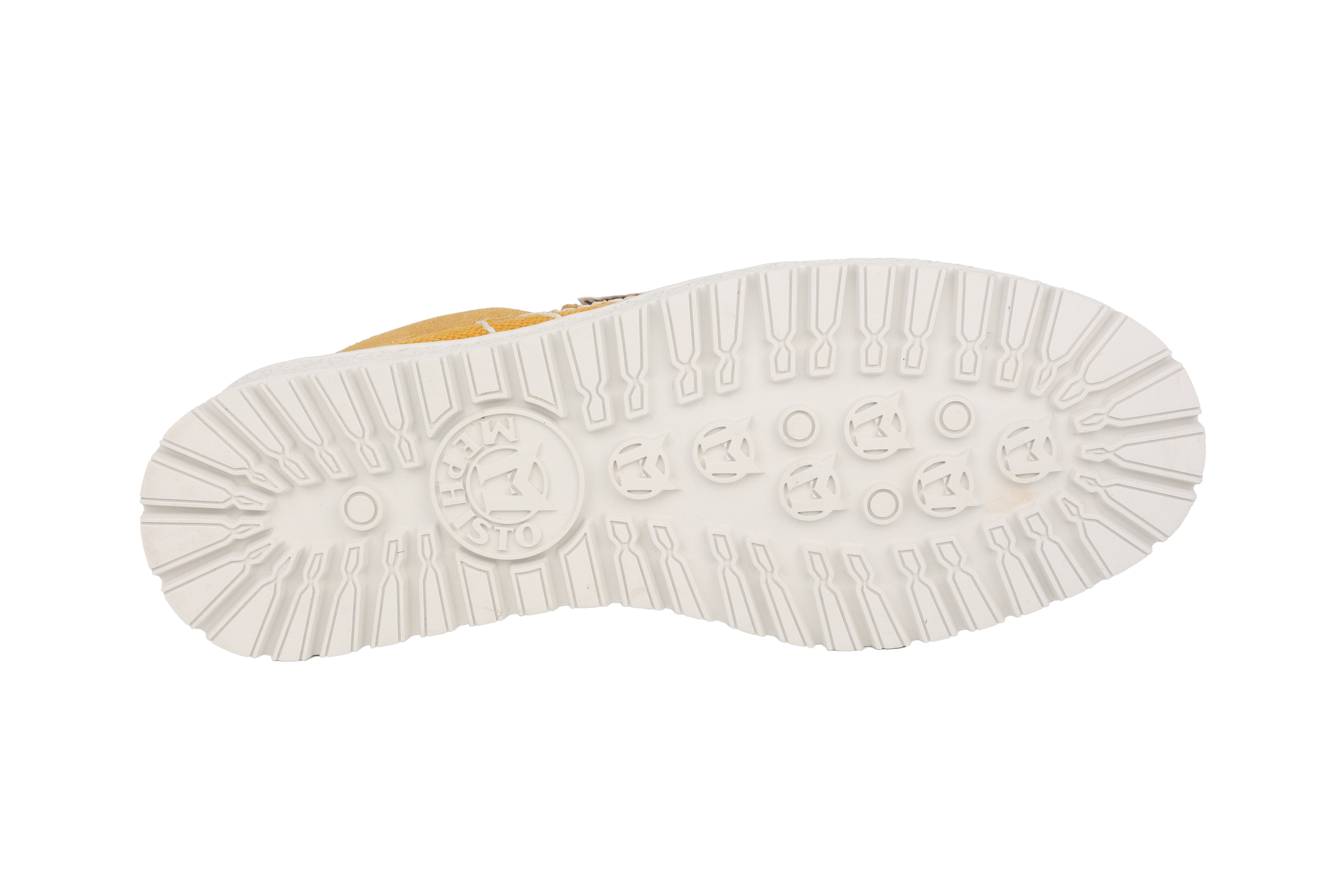 'Rainbow Sun' herenveterschoen - geel