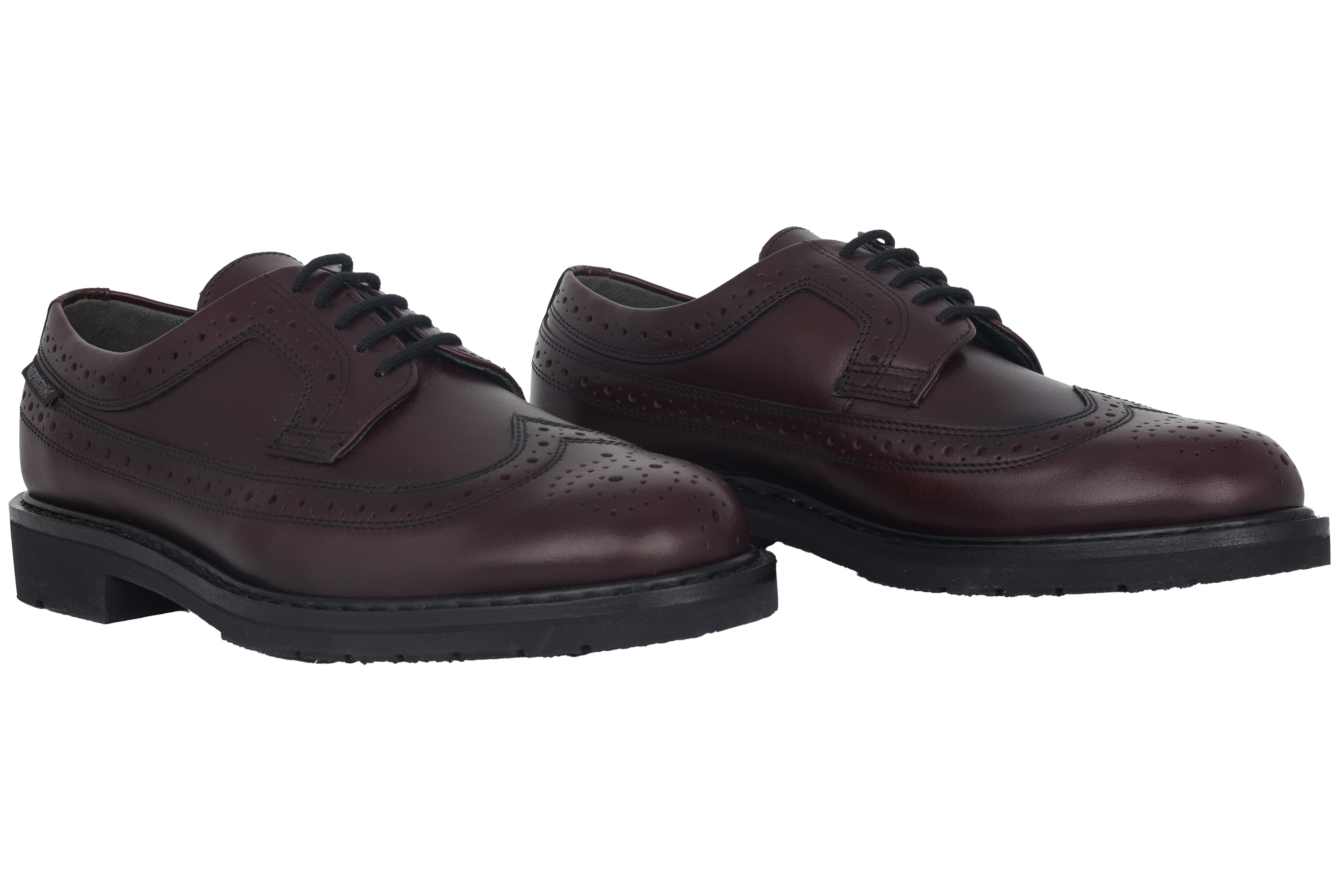Zapato con cordones hecho a mano Goodyear para hombre 'Matthew' - Rojo