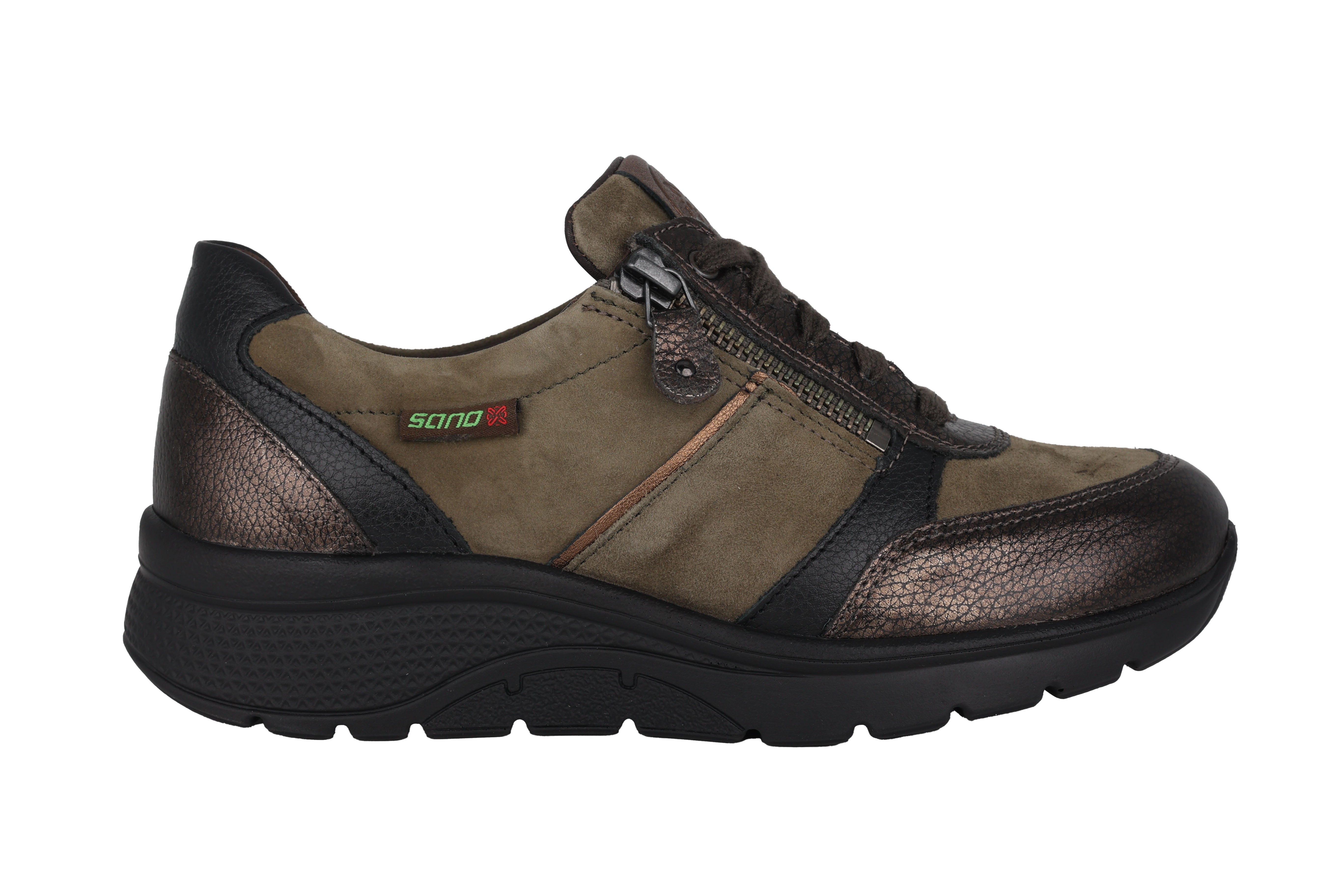 'Izae' damesko med bred pasform (H) - Brun