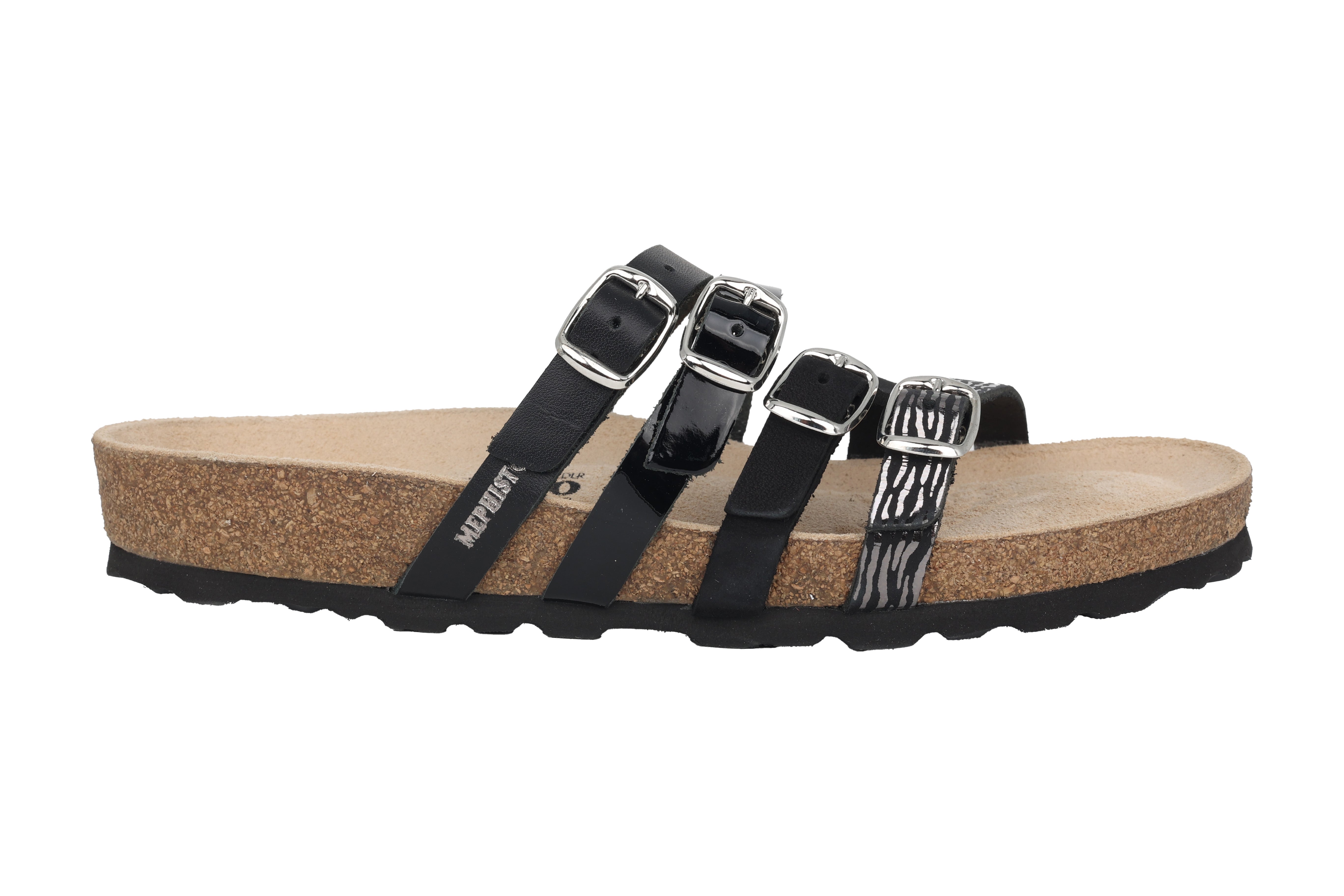 'Ninon' damesandal - Sort