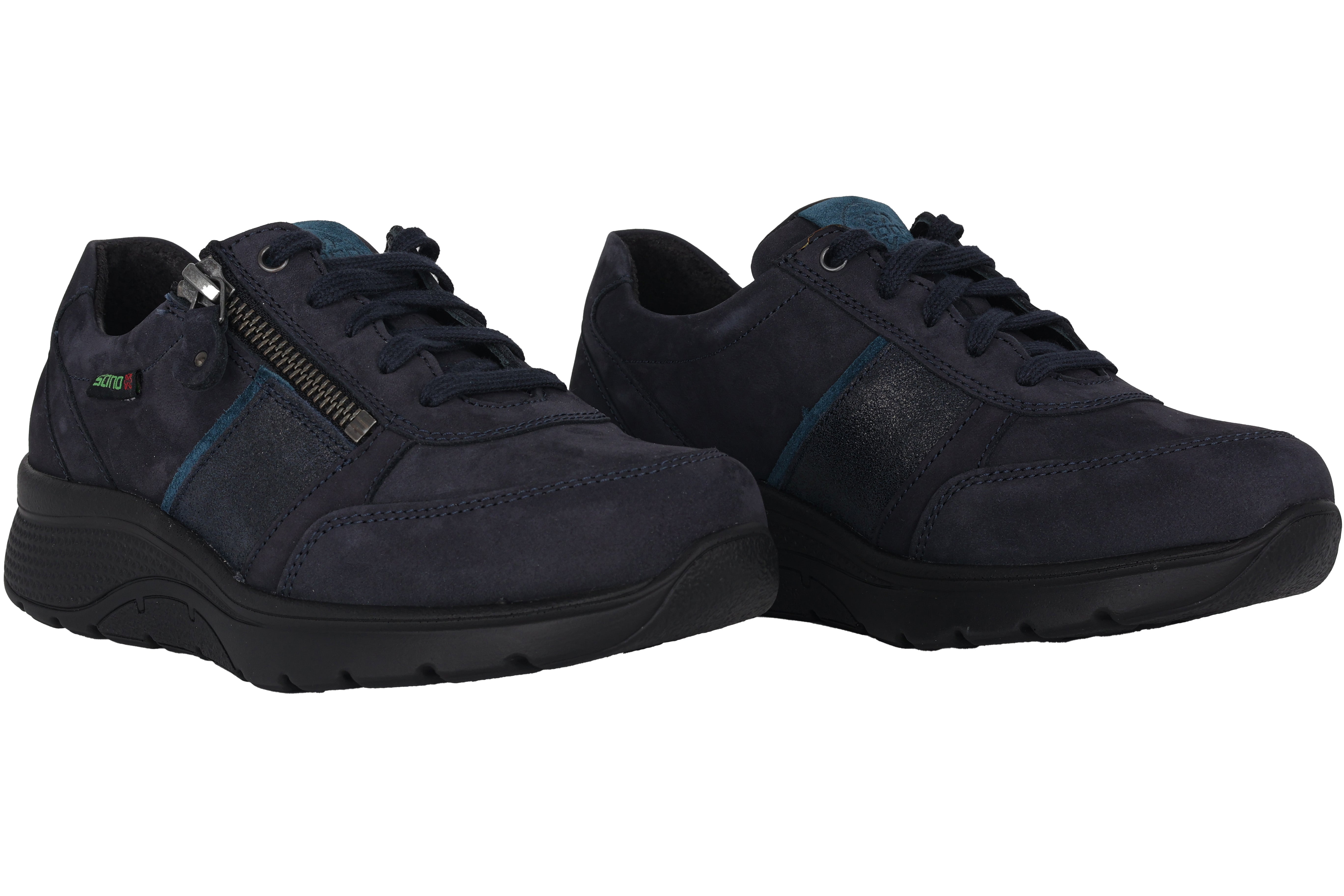 'Izae' rolschoenen voor dames met brede pasvorm (H) - Blauw