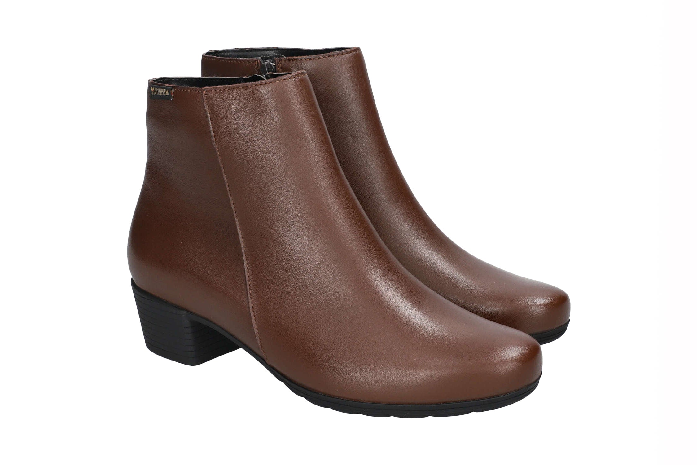 Ergonomische enkellaars voor dames 'Iola' - bruin