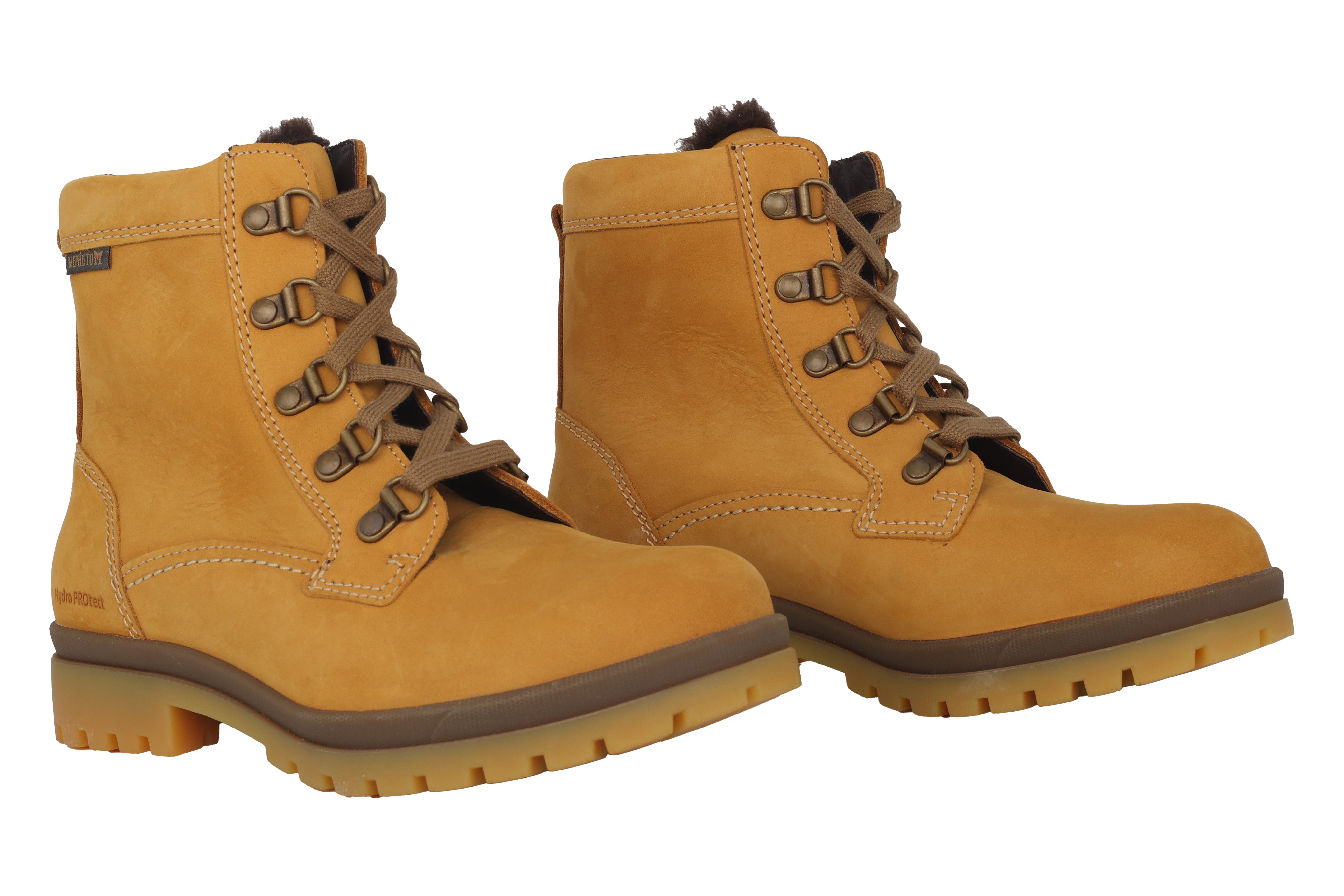 Bottine chaude pour femme 'Zorah' - Marron désert