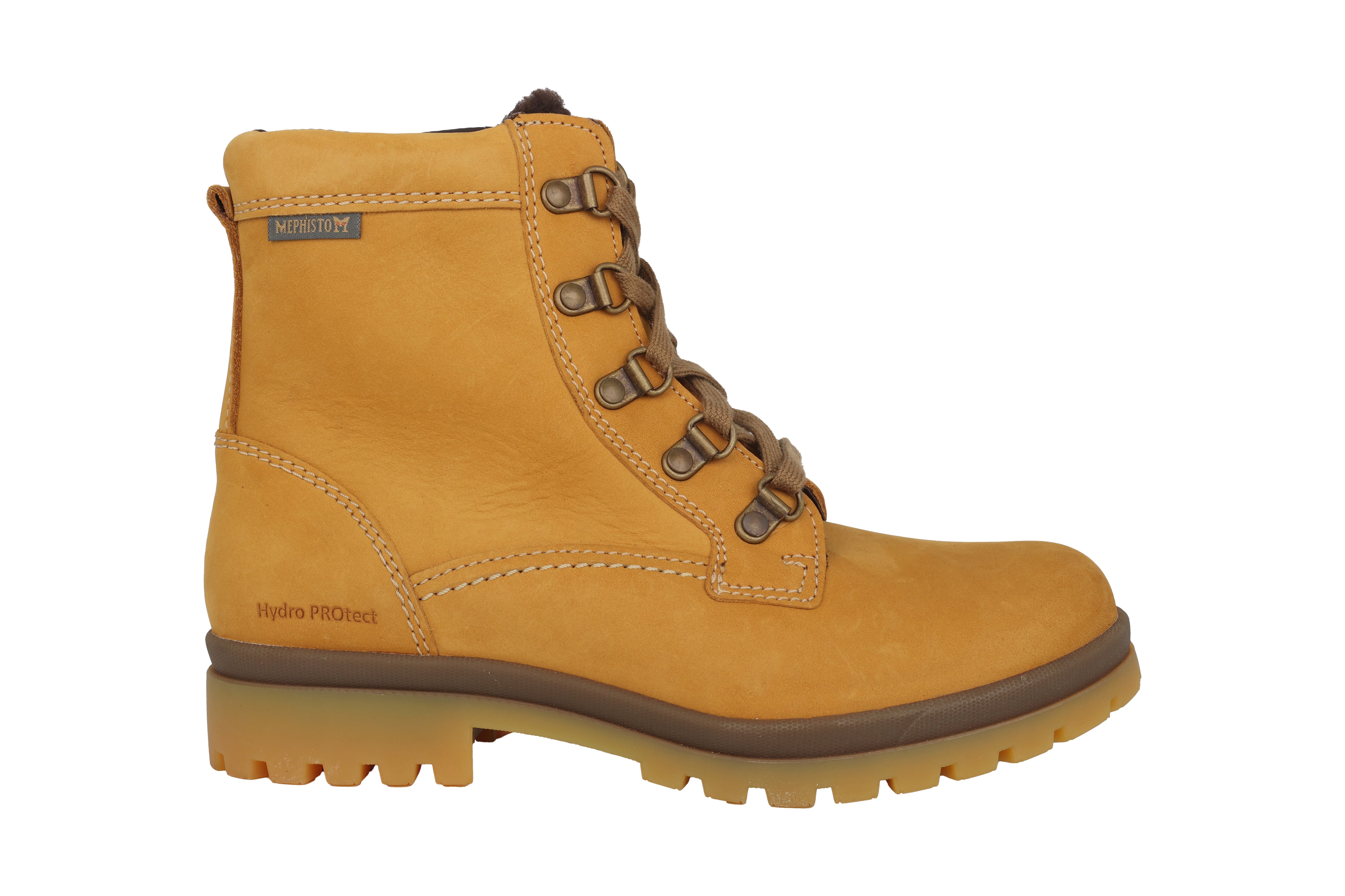 Bottine chaude pour femme 'Zorah' - Marron désert