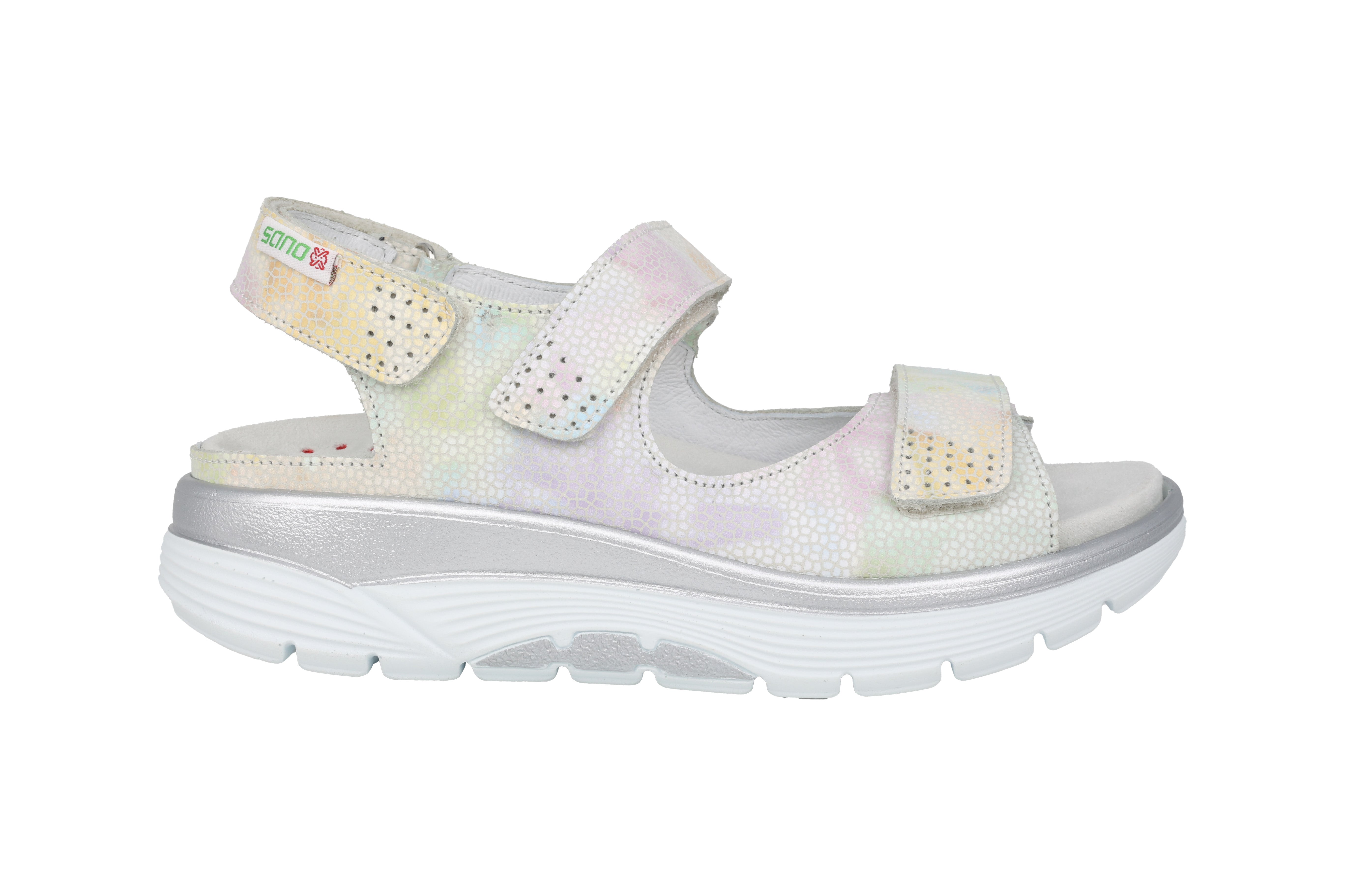 Rollsandale 'Norine' für Damen mit weiter Passform (H) – mehrfarbig