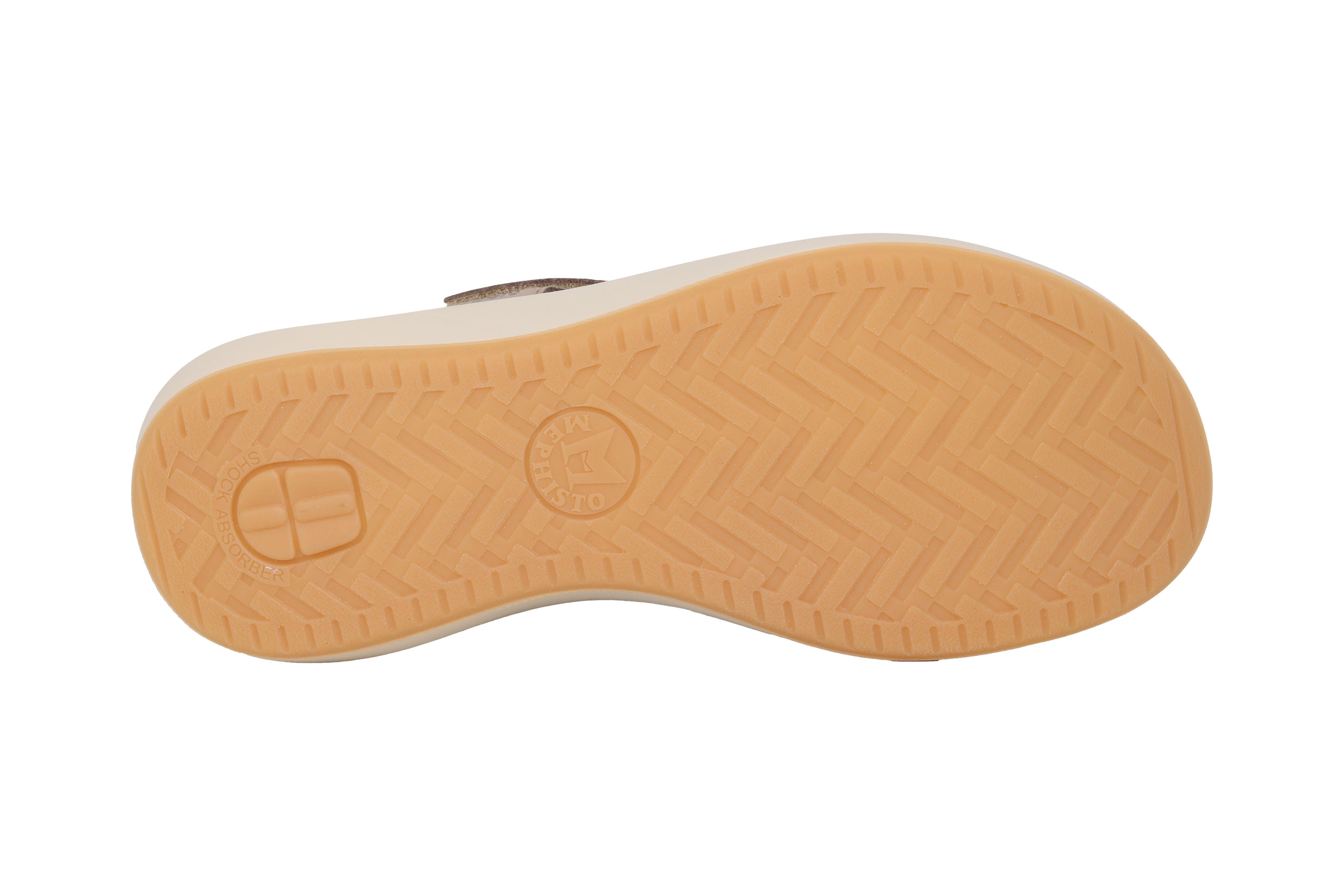 'Teeny' dámské skluzové sandály - taupe