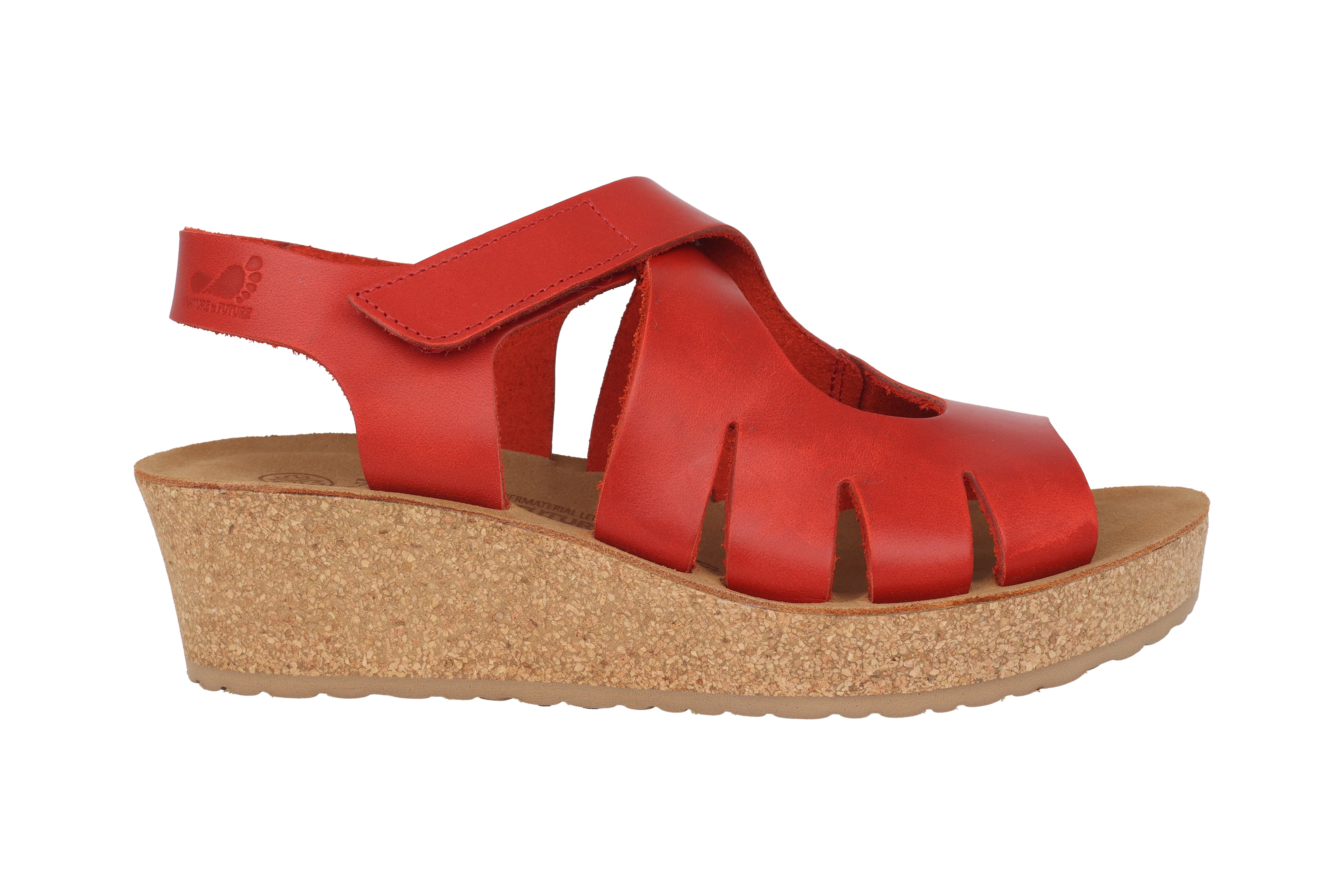 Sandale NATURE IS FUTURE 'Misha' pour femme - Rouge