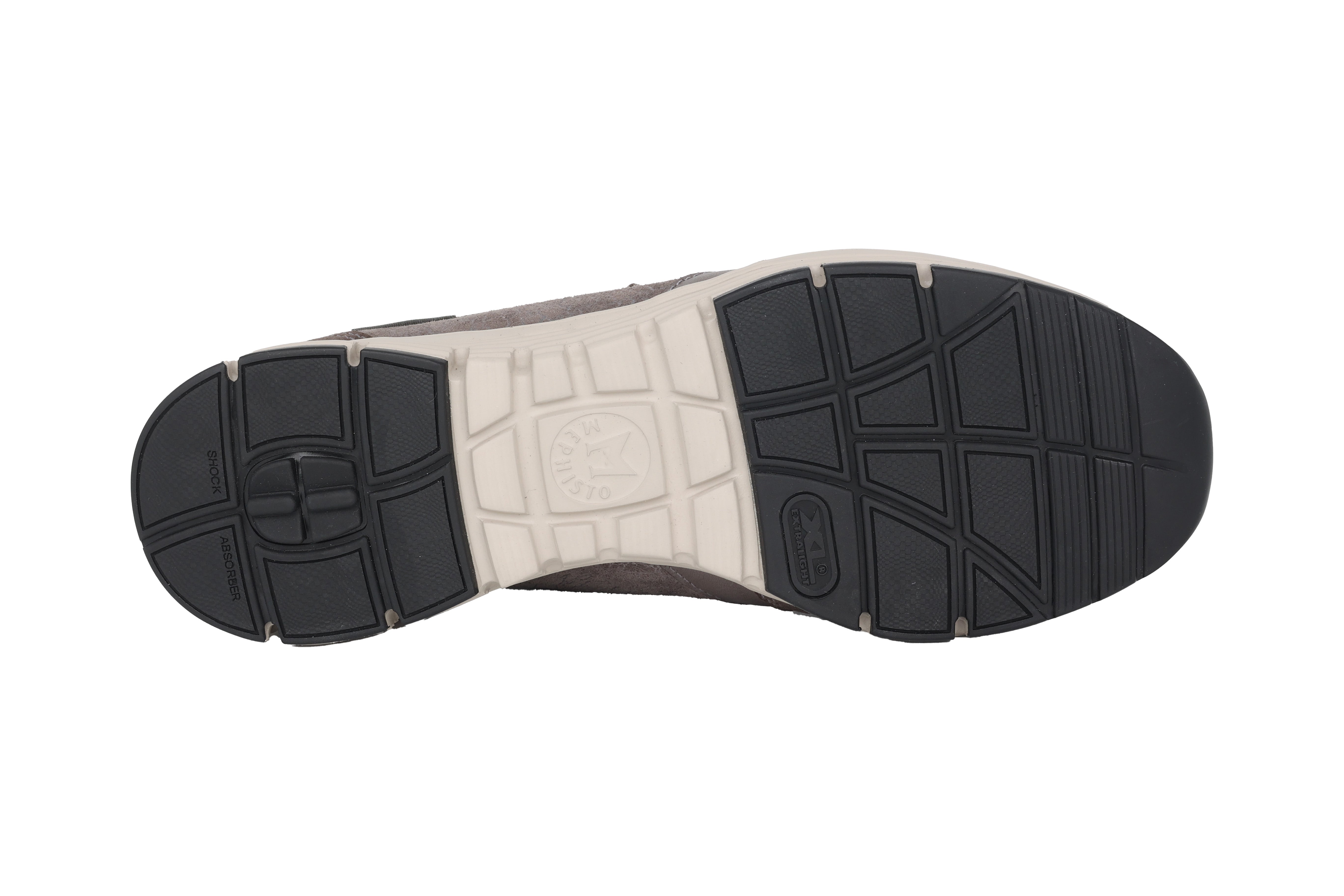 Sneaker de mujer con cordones y cremallera 'Ylona' - Taupe