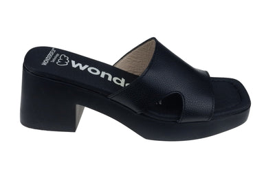 Damessandaal 'Motel' - Zwart - ChaplinshoesDamessandaal 'Motel' - BlackWonders